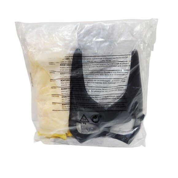 Batgirl Womens Costume With Cape Size Medium Black & Yellow - Picture 3 of 6